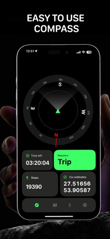 指南针 – GPS、地图与轨迹 screenshot