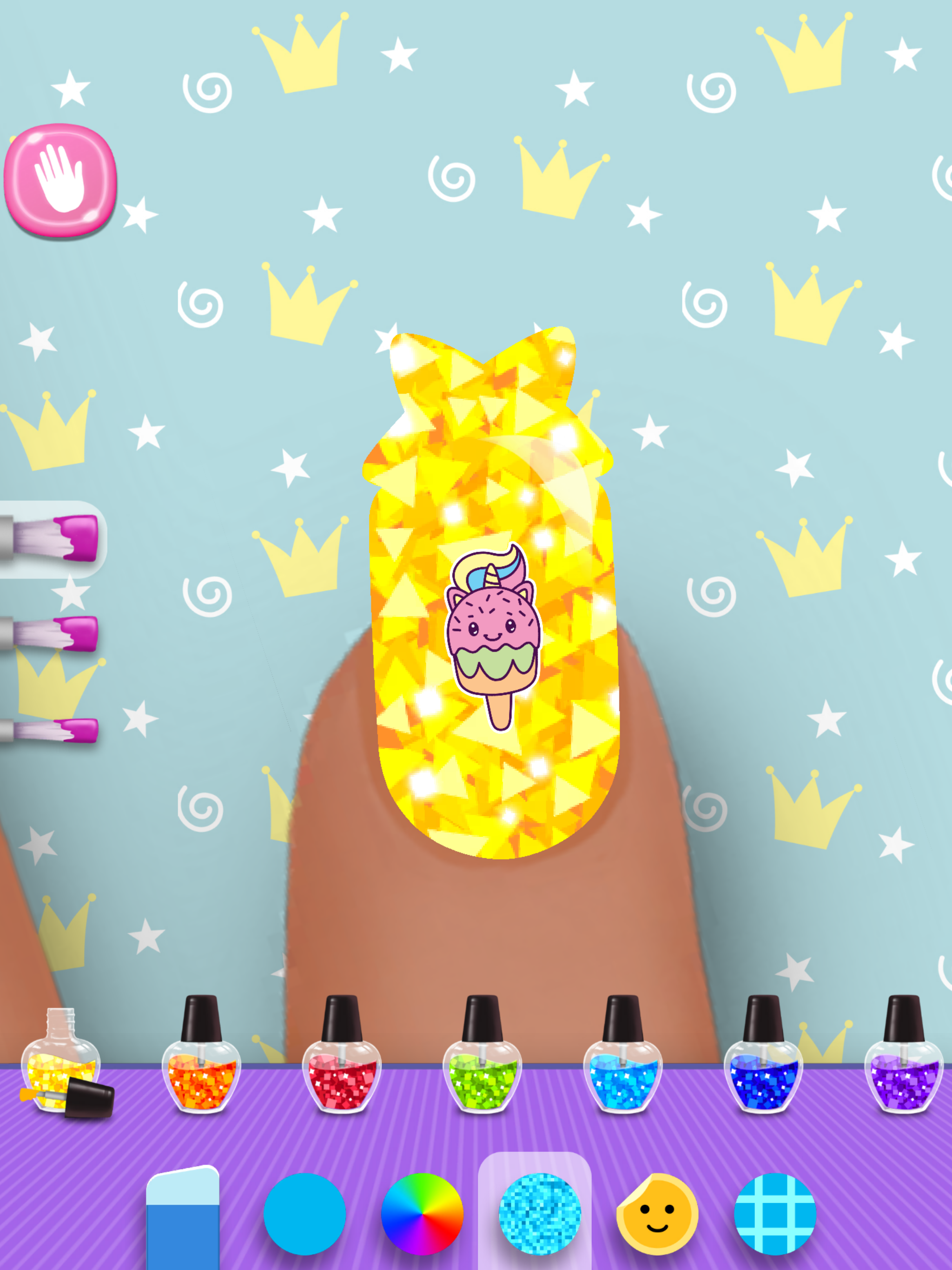Girls Nail Salon: Paint Polish screenshot 12