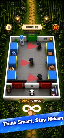 Panda Escape: Hide & Seek iPhone screenshot