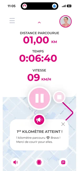 Courir POUR ELLES - Solidaires screenshot 1