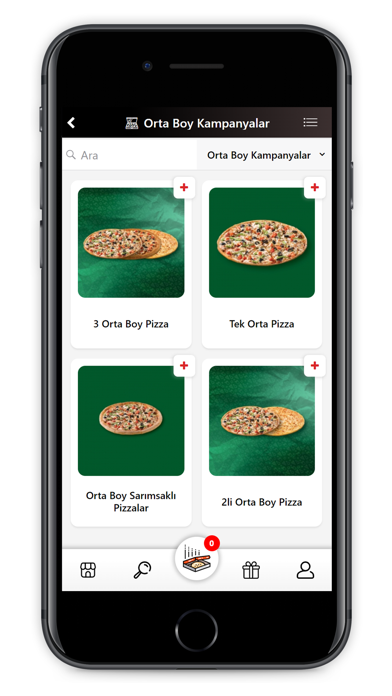 Papa John's Pizza Türkiye screenshot