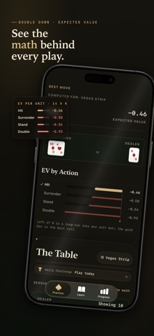 Double Down: Blackjack Trainer Screenshot 2 of 7