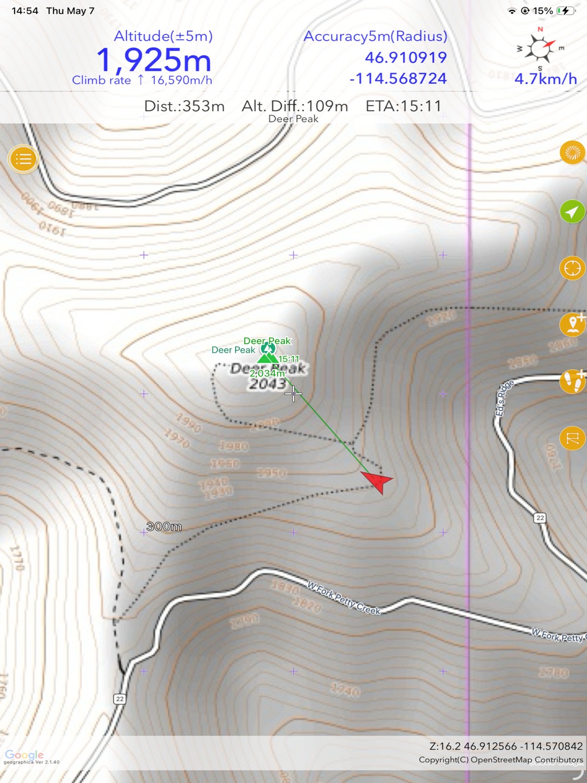 Geographica | offline map ipad screenshot 1
