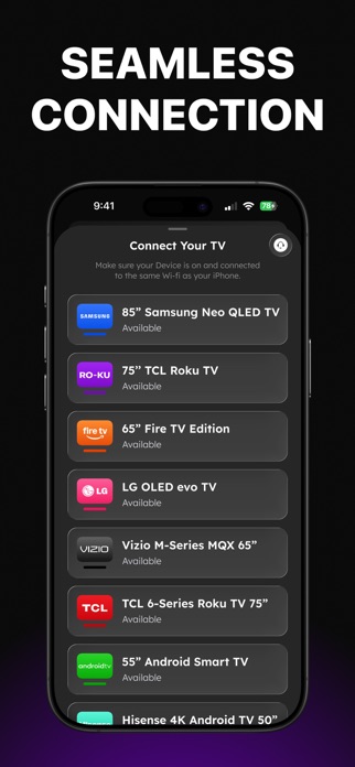 TV Remote Control - Smart TVs Screenshot 2 of 8