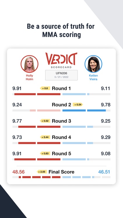 Verdict MMA Picks & Scoring