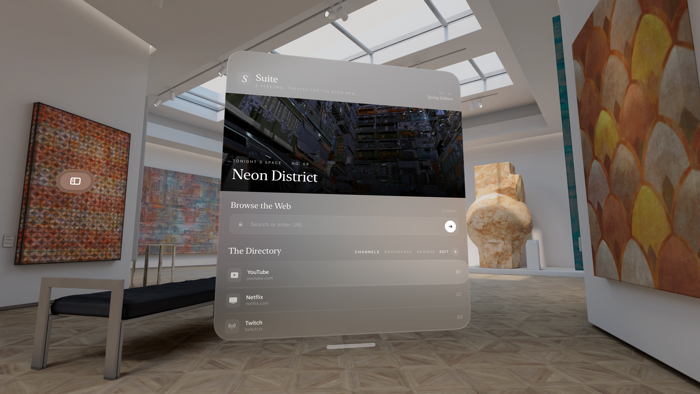 Suite Browser screenshot 1