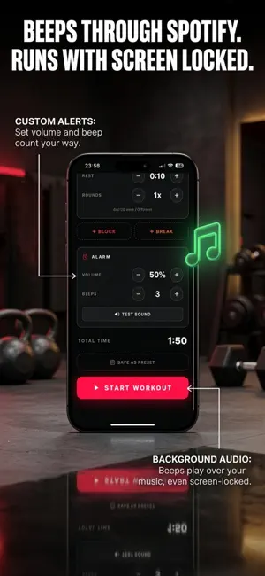 CWT - Custom Workout Timer screenshot 2