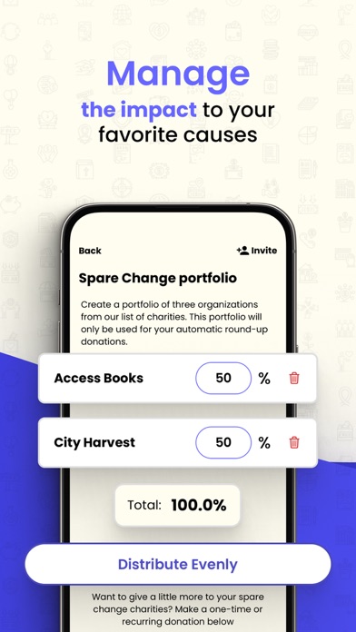 Lasting Change: Charity Donate Screenshot
