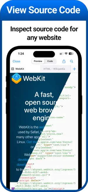 HTML Viewer: View Source iPhone screenshot 3