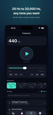 Hz Lab: Frequency Generator Screenshot 4 of 6