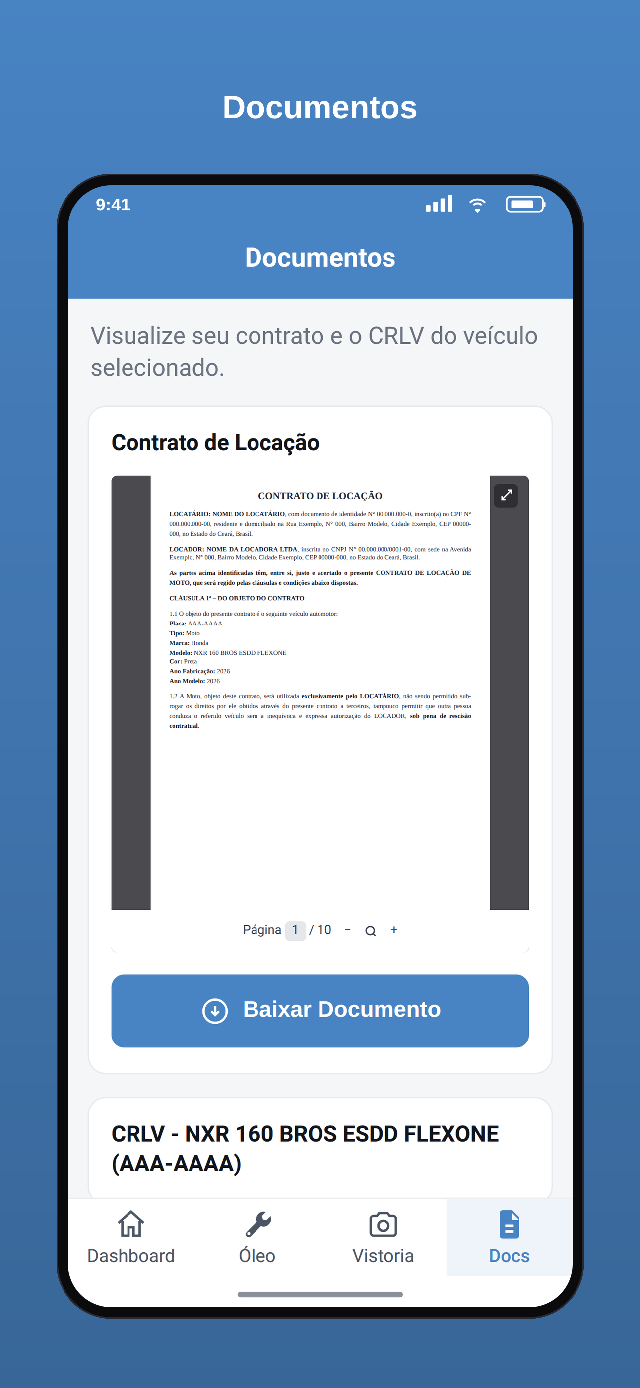 Moove Locadora de Veículos screenshot 5