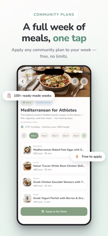 Mealique - Meal Plan & AI Screenshot 2 of 8
