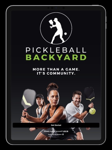 Pickleball Backyard iPad screenshot