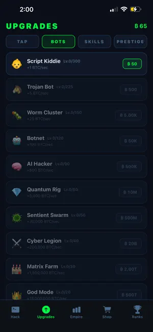 Hack Tycoon: Dark Protocol screenshot 2