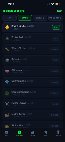 Hack Tycoon: Dark Protocol Screenshot 2 of 6