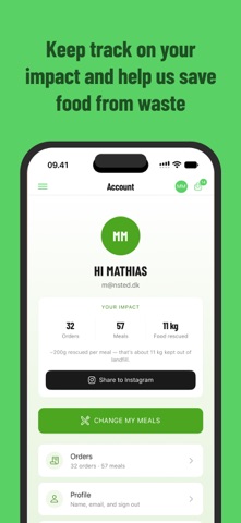 Rescube: save food & eat local screenshot