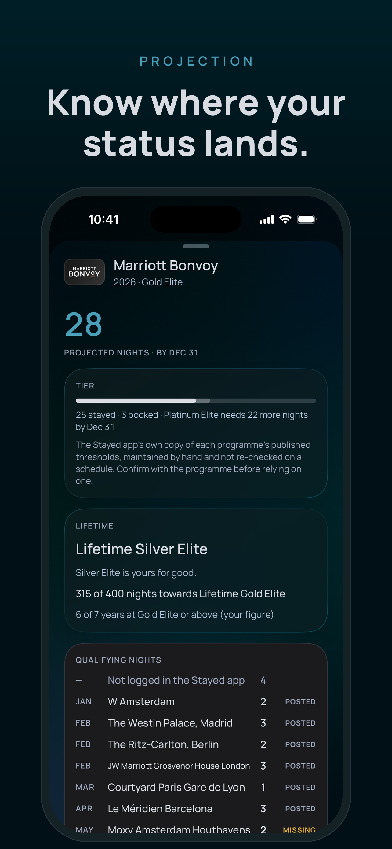 Stayed - Hotel Tracker screenshot 6
