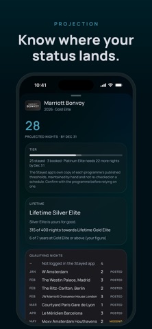 Stayed - Hotel Tracker Screenshot 6 of 7