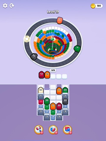 Loop'n'hole iPad screenshot