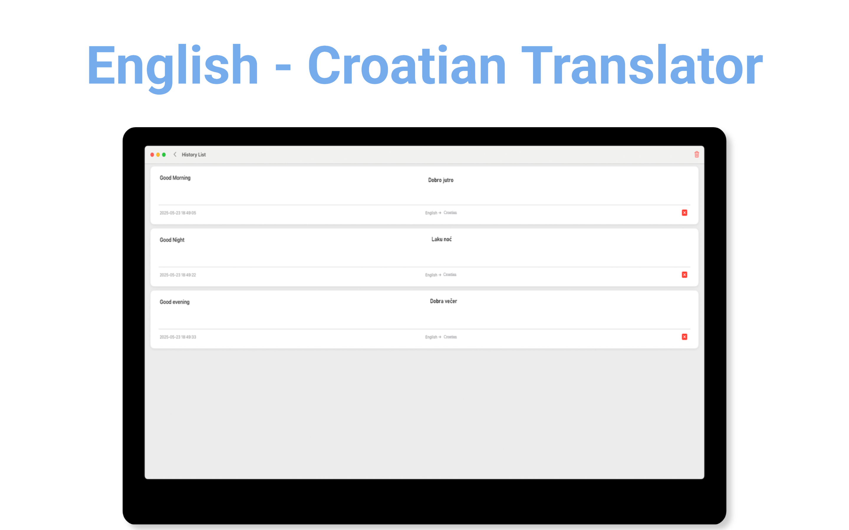 English - Croatian Translator screenshot 18