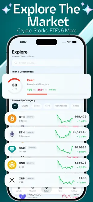 Nesiph Market - Crypto Tracker screenshot 3