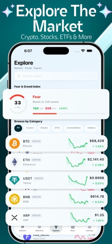 Nesiph Market - Crypto Tracker Screenshot 3 of 7