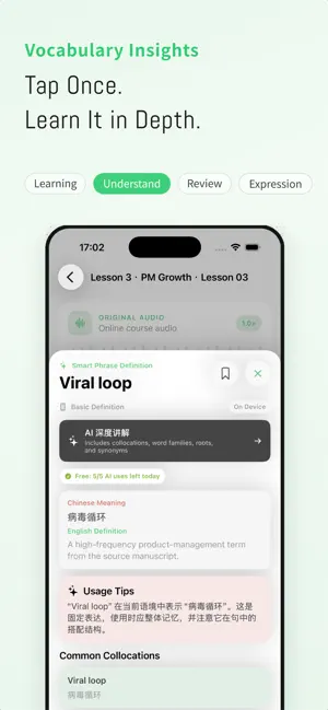 Saylet: Listen & Speak English screenshot 3
