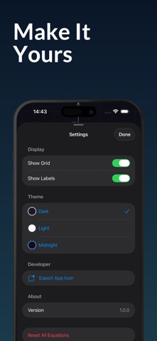PlotCraft: Graphing Calculator のスクリーンショット