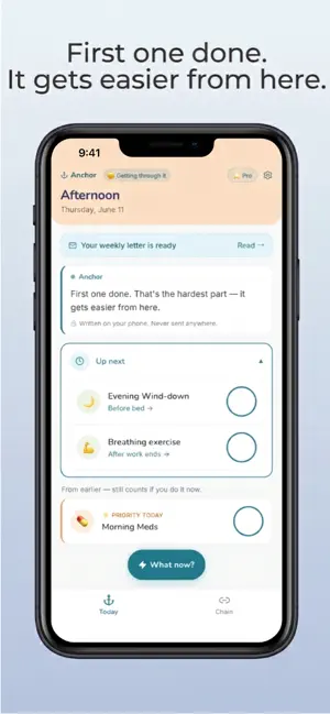Anchor: ADHD Routine Tracker screenshot 1