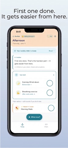 Anchor: ADHD Routine Tracker Screenshot 1 of 7