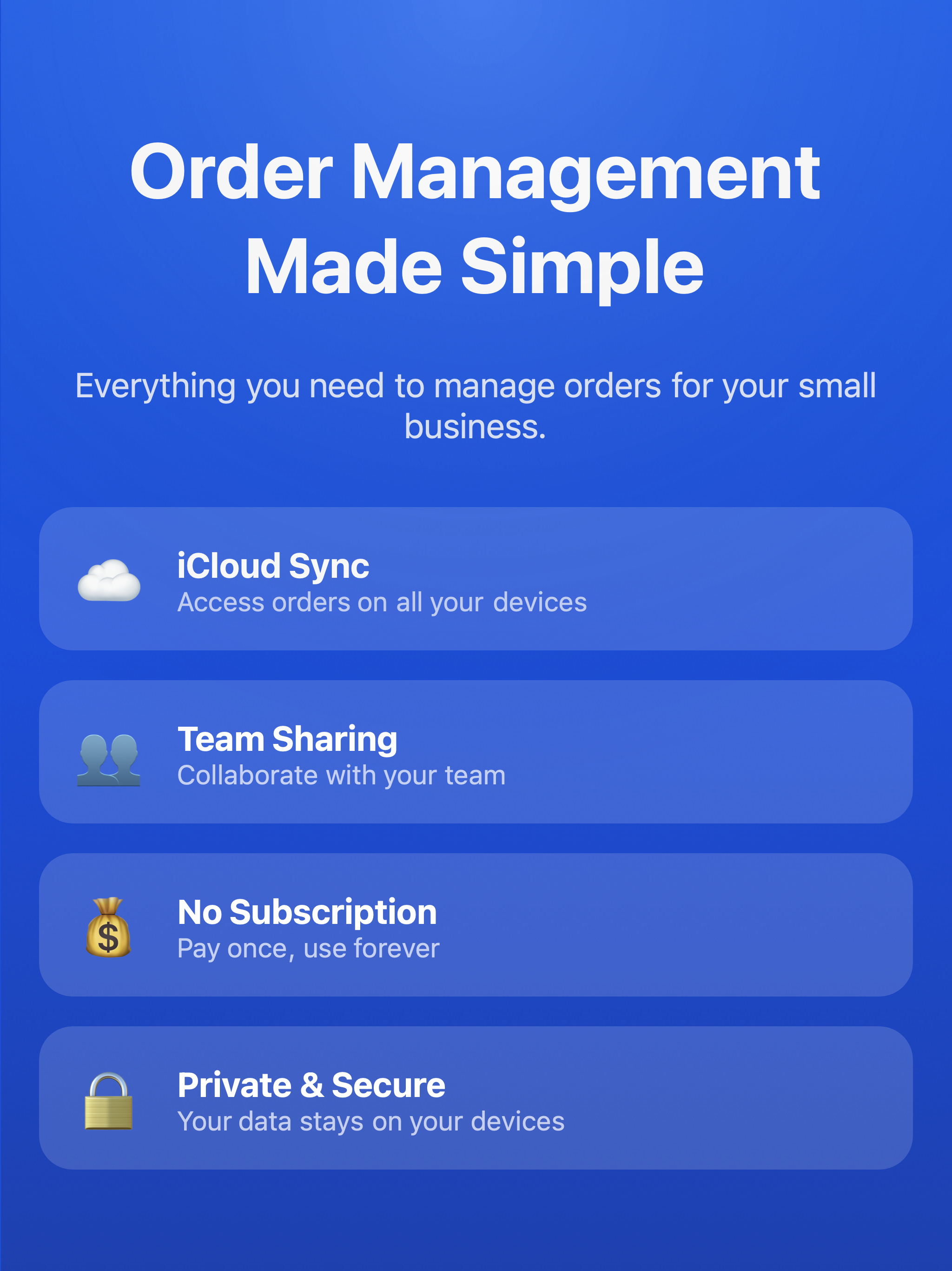 Custom Order Tracker screenshot 12