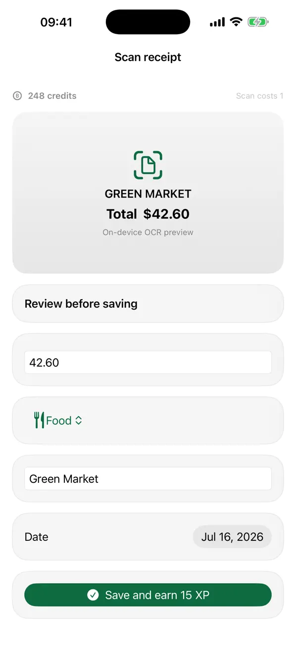 Screenshot #3 pour Expenses Housekeeper