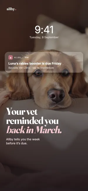 Allby: Dog Health Tracker screenshot 4