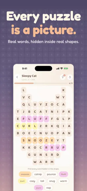 Word Cove: Word Search Games screenshot 1
