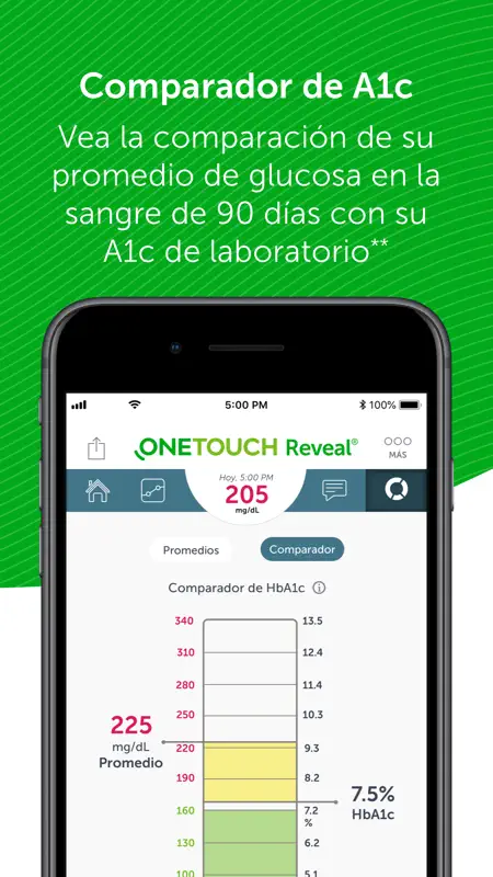 OneTouch Reveal® app screenshot 4 of 6