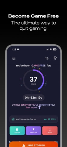 GAMEFREE: Quit Tracker Screenshot 1 of 6