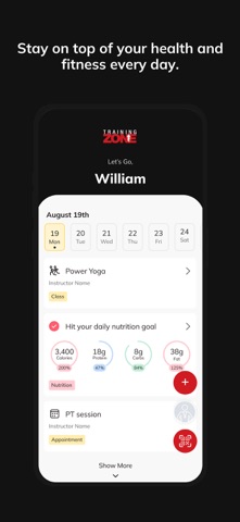 Training Zone App Screenshot 2 of 6