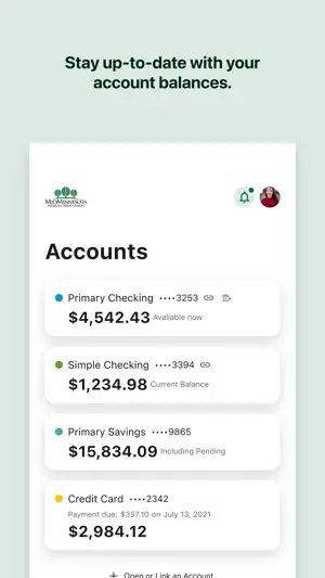 Mid-Minnesota Online Banking screenshot 2