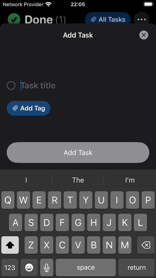#3. TaskOut (iOS) Podle: Will Moody