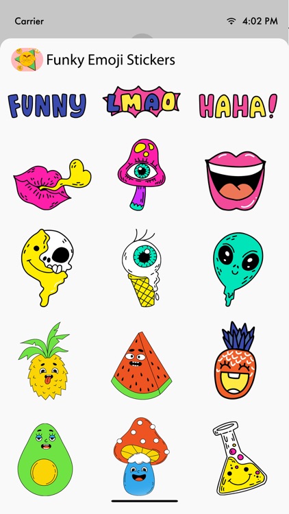 Funky Emoji Stickers