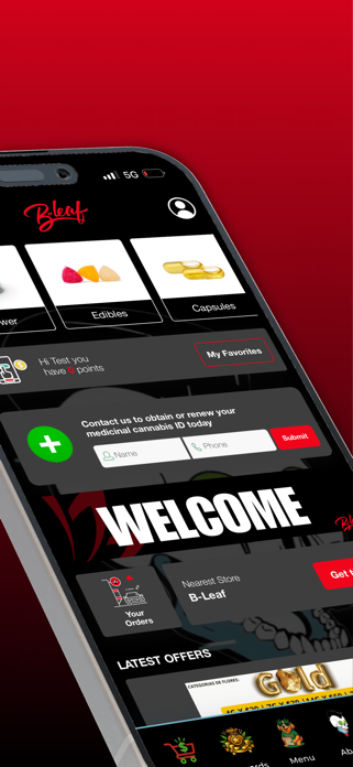 B-Leaf Dispensary Screenshot 2 of 5