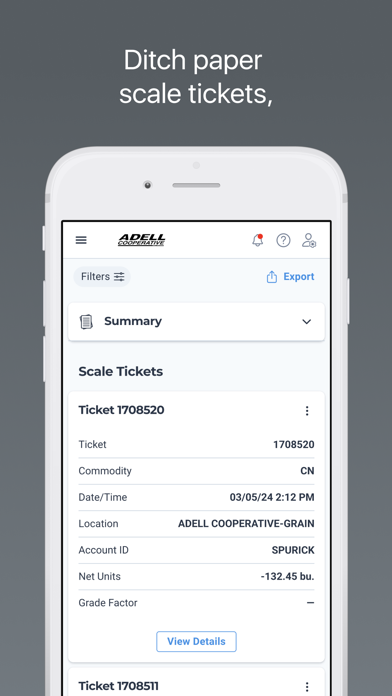Adell Cooperative Screenshot