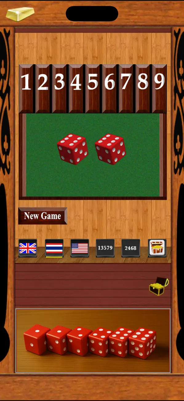 Screenshot #3 pour Shut the Box Classic - Kids