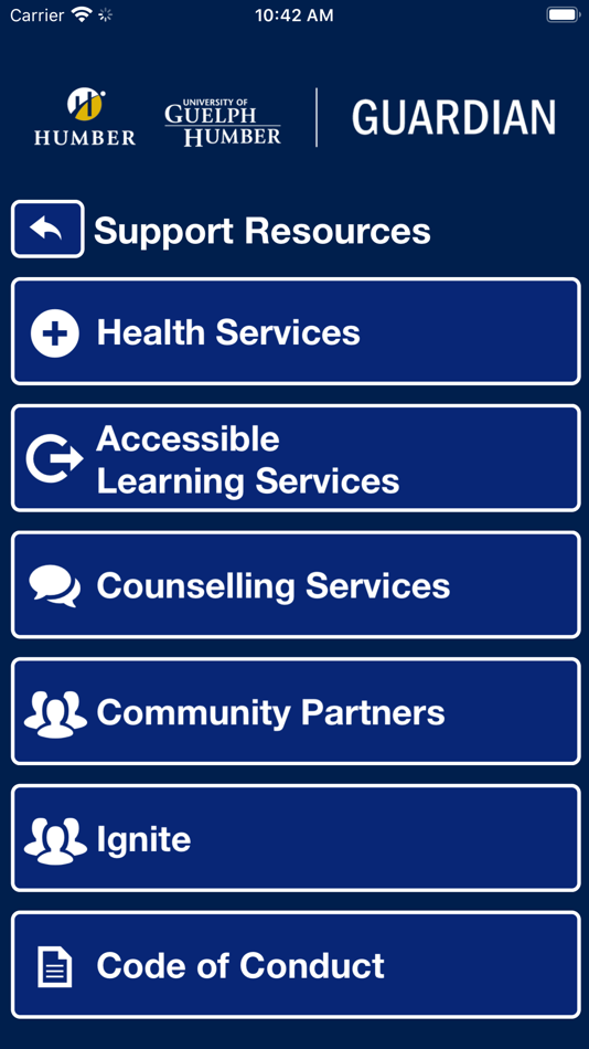 #6. Humber Guardian (iOS) 由: Humber College