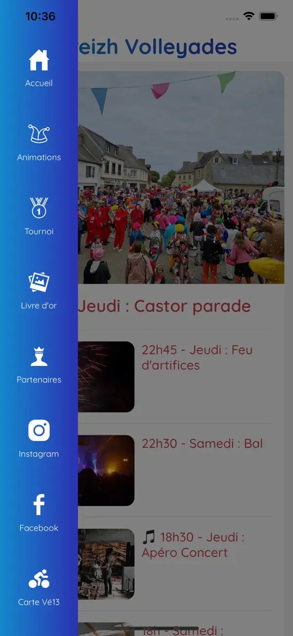 Screenshot #2 pour Breizh-Volleyades