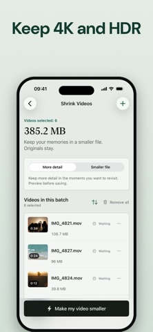 Video Compressor—Shrink Videos screenshot 2