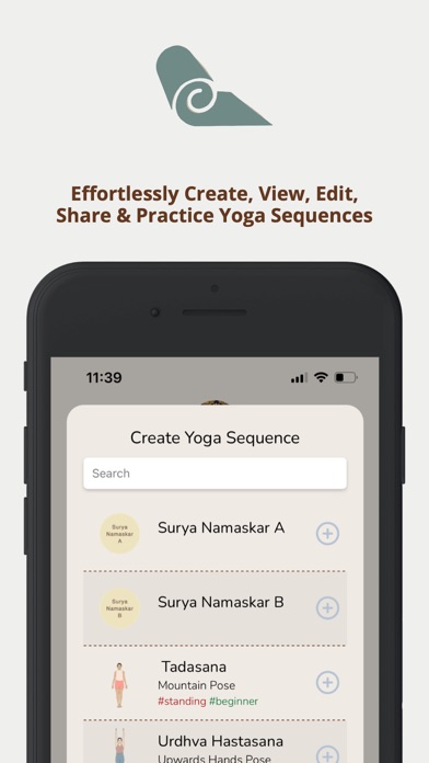 SVEJAR Yoga Sequences iPhone screenshot 4 - Health & Fitness app