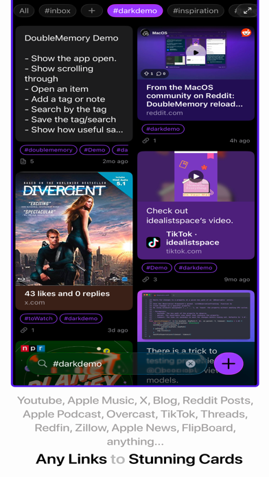 Bookmark App: DoubleMemory screenshot 6