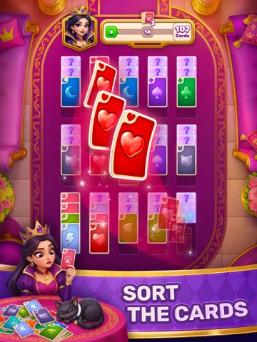 Sortica: Match Cards Game iPad screenshot