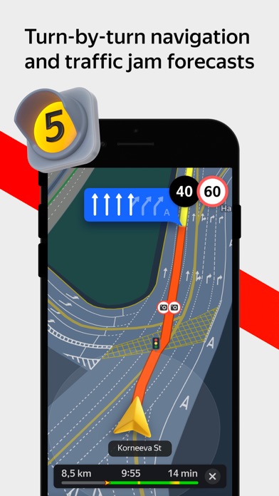 Yandex Maps & Navigator screenshot